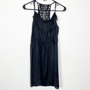 Xhilaration by Target‎ Woman's Sz M Black Summer Beach Dress Fit and Flare